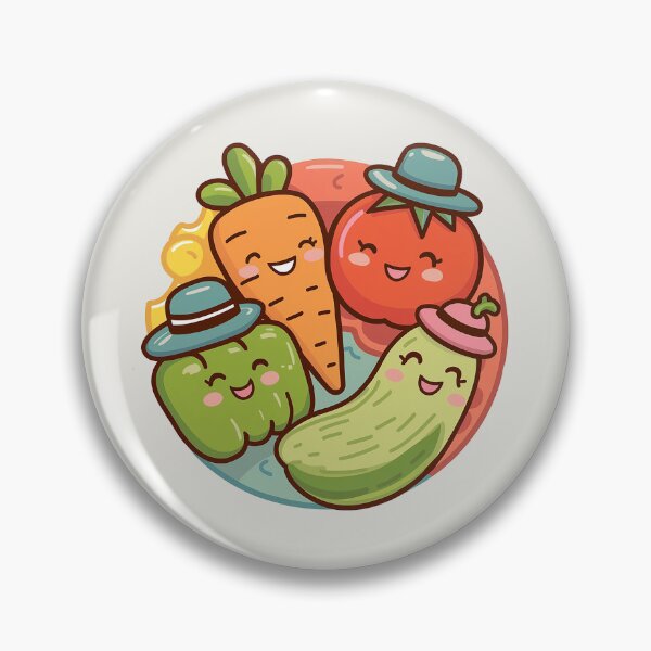 Item preview,  Cute tropical Vegetable characters designed and sold by Verycutethings.