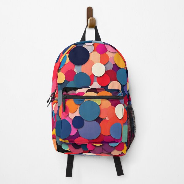 Item preview, Multicolored overlapping circles with rainbow hues for a playful designed and sold by Tchoice.