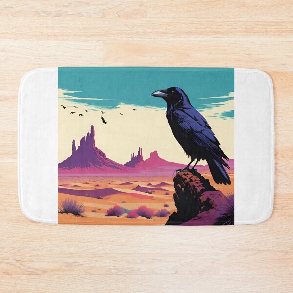 Item preview, Raven in desert designed and sold by DreamistStore.