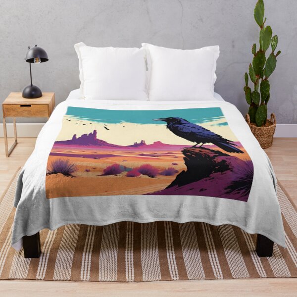 Item preview, Raven in desert designed and sold by DreamistStore.