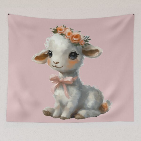 Item preview, little lamb designed and sold by PricklyPeanut.