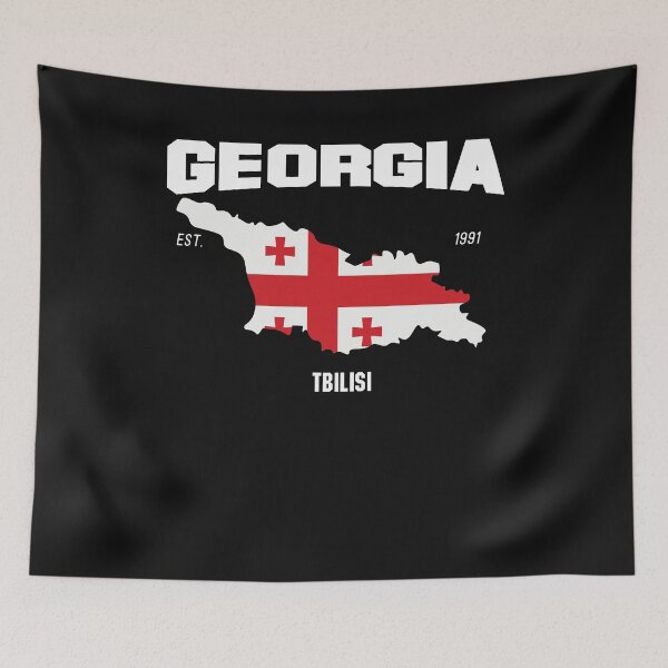 Item preview, Georgia Flag, Georgia Map, Georgian National Day designed and sold by Flag Outfit.