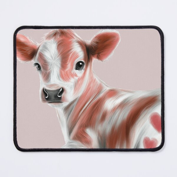 Item preview, strawberry cow designed and sold by PricklyPeanut.