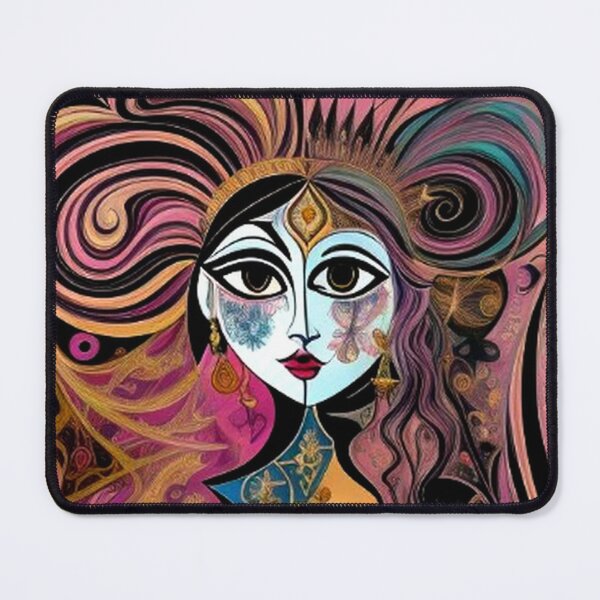 Item preview, Abstract Portrait Art designed and sold by TheDarkWardrobe.
