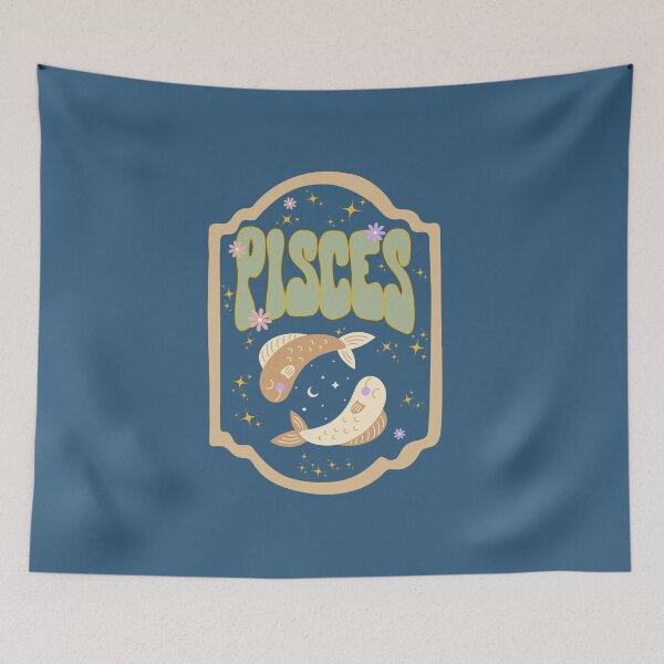 Item preview, Pisces - two fish (framed) designed and sold by DesignCollectiv.