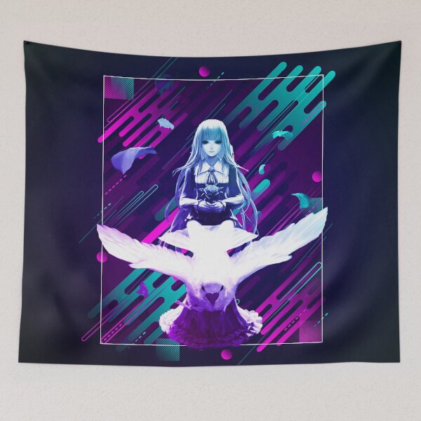 Item preview, White Haired Girl | The House in Fata Morgana | Modern Graphic Design designed and sold by Eroshi.
