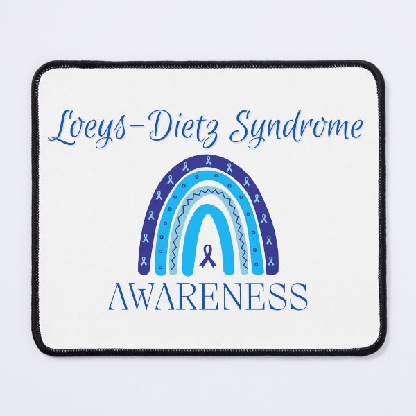 Item preview, Loeys-Dietz Syndrome Awareness Ribbon Rainbow designed and sold by tissueissues.