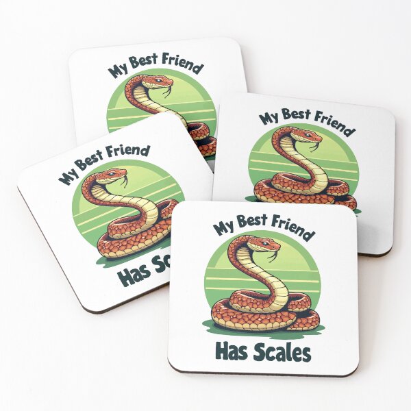 Item preview, My best friend has scales Snake Lover designed and sold by HandicraftArt.