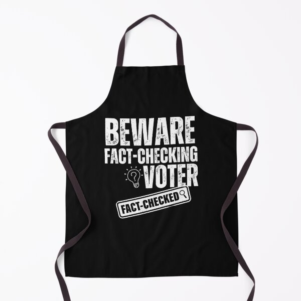 Item preview, Beware Fact-Checking Voter Vote Blue Political Text Design designed and sold by EarthArtDesigns.
