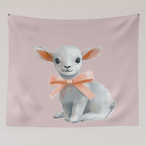 Item preview, little lamb designed and sold by PricklyPeanut.