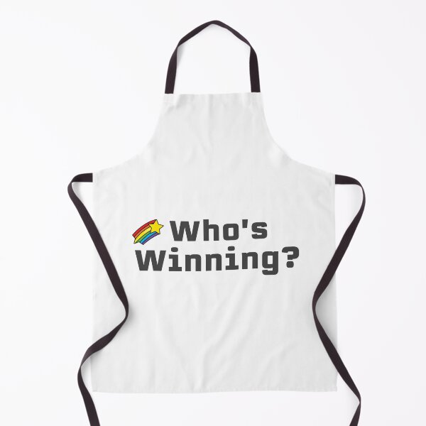 Item preview, Who's Winning? (black) designed and sold by slash-graphics.