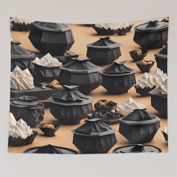 Item preview, Origami Art - Elegance in Earthenware designed and sold by ArtfulFolds.