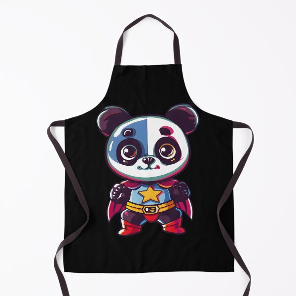 Item preview, Cute Colorful Cartoon Hero Superhero Super Panda Bear designed and sold by Leonardo Palumbo.