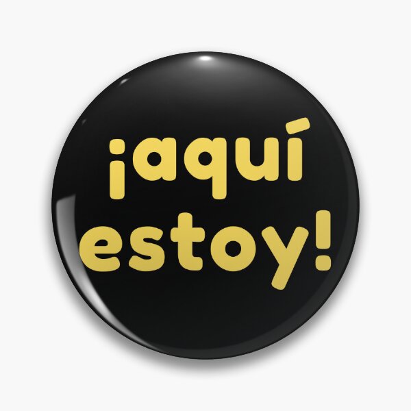 Item preview, ¡aquí estoy! Yelow designed and sold by SyTcreations.