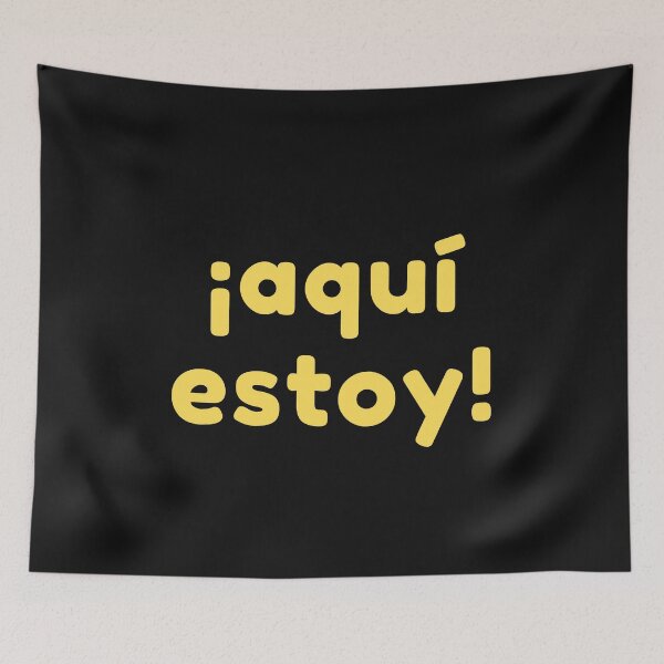 Item preview, ¡aquí estoy! Yelow designed and sold by SyTcreations.