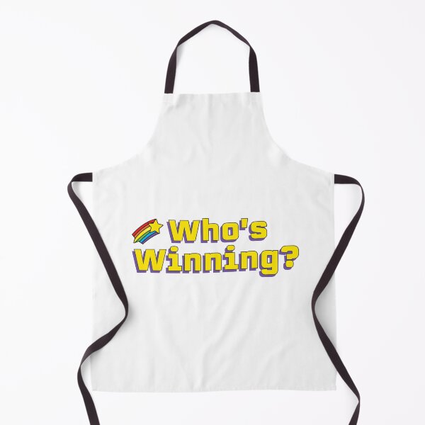 Item preview, Who's Winning? (Yellow) designed and sold by slash-graphics.