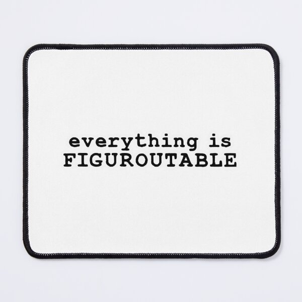 Item preview, Everything is figuroutable designed and sold by CaraVendetta.