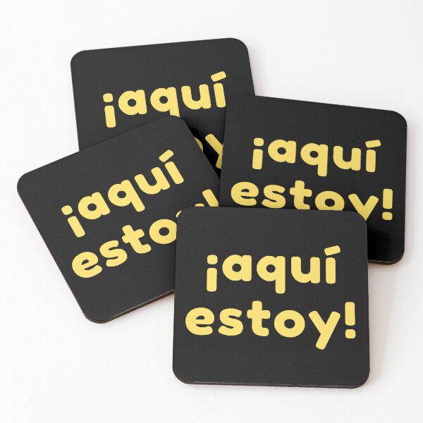Item preview, ¡aquí estoy! Yelow designed and sold by SyTcreations.