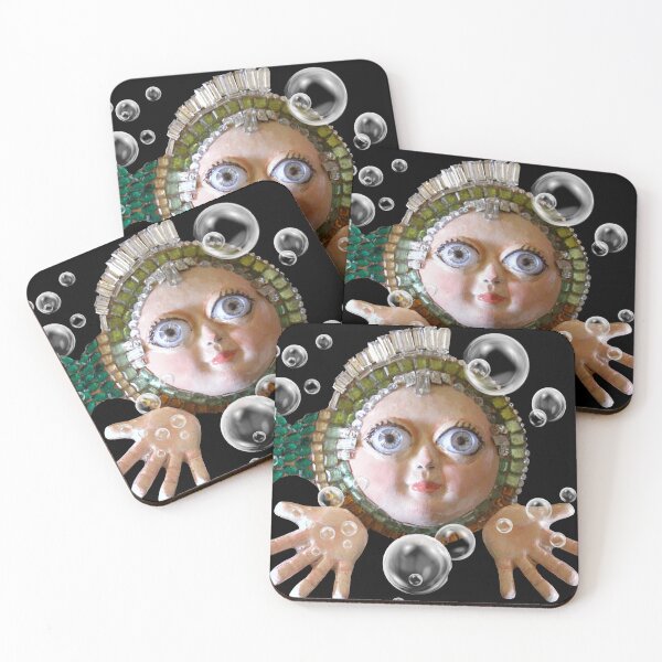Item preview, Little Miss Bubbles Black designed and sold by artistdiat.