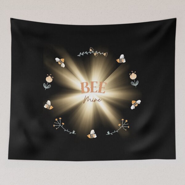 Item preview, Bee Mine - Adorable Bee Art designed and sold by GusiaTreasures.