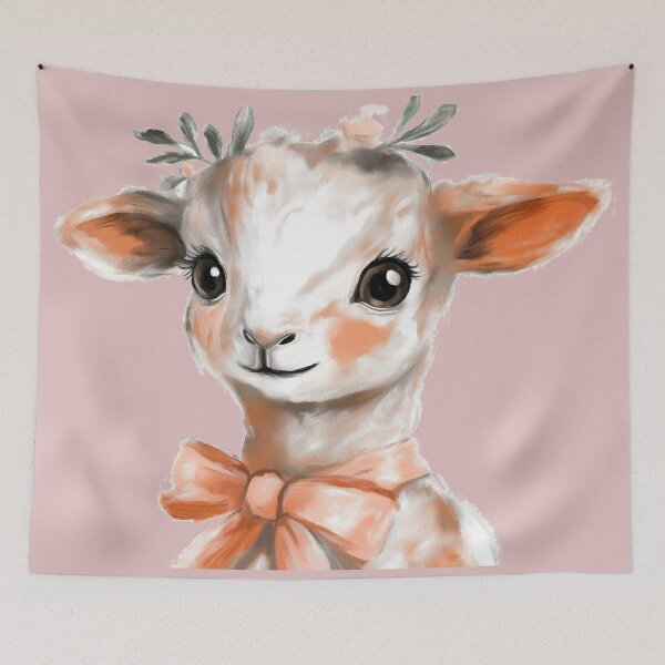 Item preview, little lamb designed and sold by PricklyPeanut.