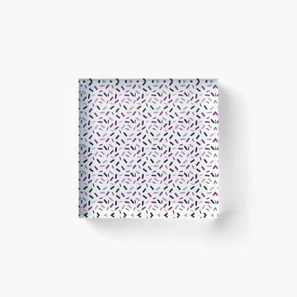 Item preview, Rainbow Sprinkles Ace Asexual Pride Flag designed and sold by JoyfulJen.