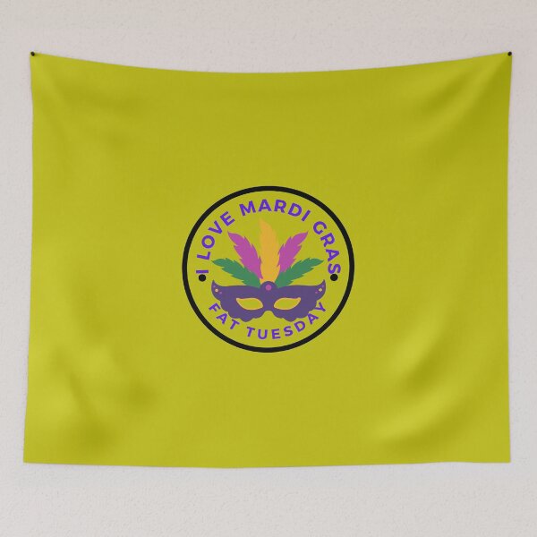 Item preview, I LOVE MARDI GRAS, Fat Tuesday, Carnival designed and sold by Right-UR.