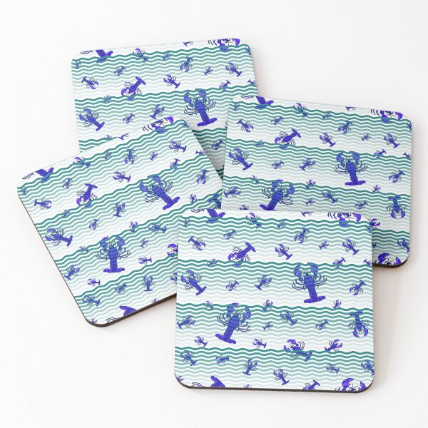 Item preview, Blue Lobsters Seafood Lover designed and sold by Sartoris Art.