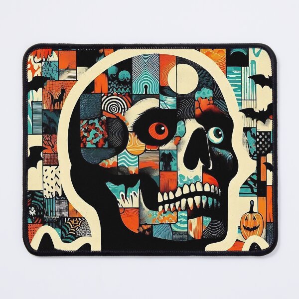 Item preview, Feline Frights - Spooky Halloween Cat Art Design by Egyape designed and sold by egyape ⭐⭐⭐⭐⭐.
