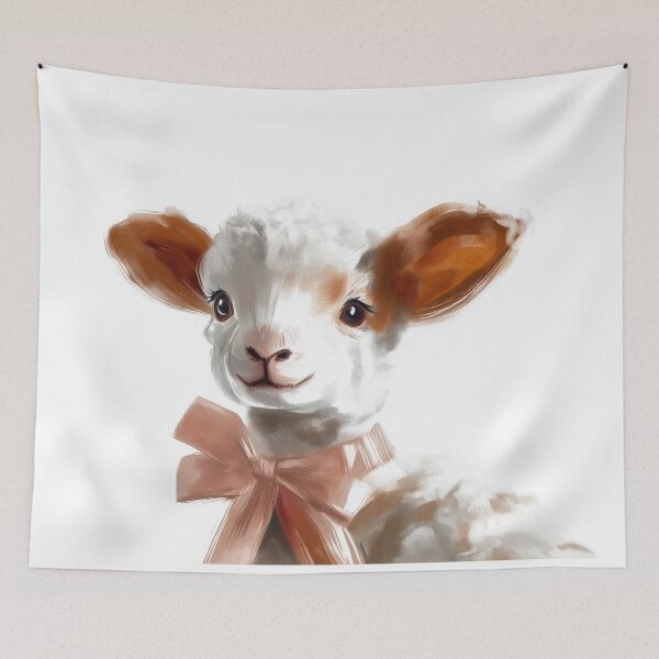 Item preview, little lamb designed and sold by PricklyPeanut.