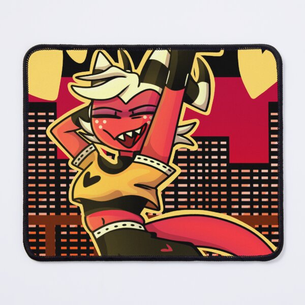 Vista previa del artículo con la obra «Jefe infernal Moxxie», diseñado y vendido por Speedy Draws.