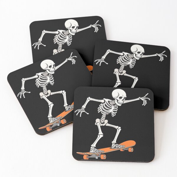 Item preview, Skateboarding Skeleton – Halloween Back to School Vibes designed and sold by fulldreamer2021.