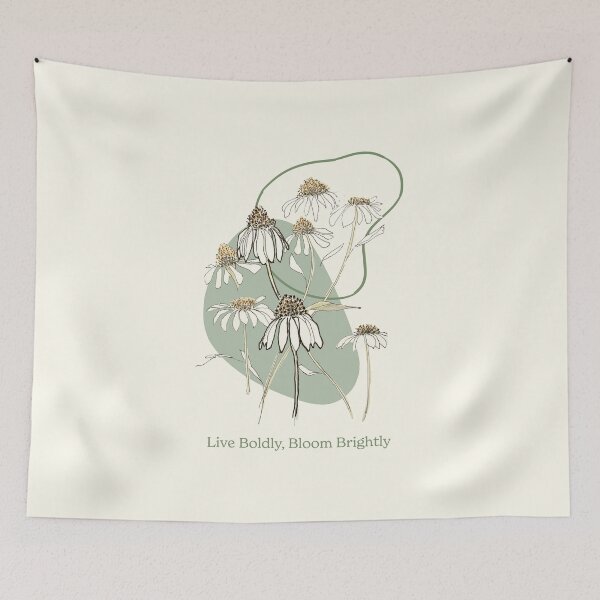 Item preview, Live Boldly, Bloom Brightly designed and sold by Christina Yee | cyee.art.