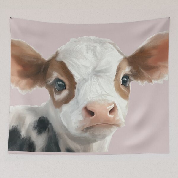 Item preview, strawberry cow designed and sold by PricklyPeanut.