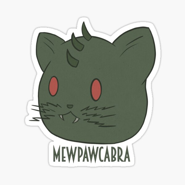 Item preview, Cryptid Cats: Mewpawcabra designed and sold by OneDapperCat.