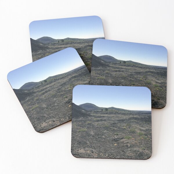 Item preview, Rugged Lava Landscape with Distant Hills designed and sold by OpheliaObjects.