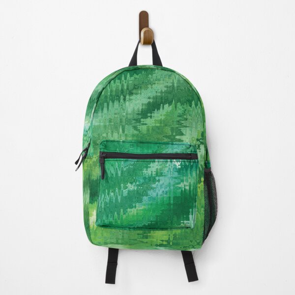 Item preview, Zigzag Green Waves designed and sold by Alexandria Levin.
