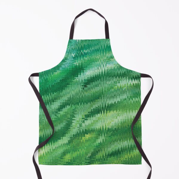 Item preview, Ondas verdes en zigzag designed and sold by Alexandria Levin.