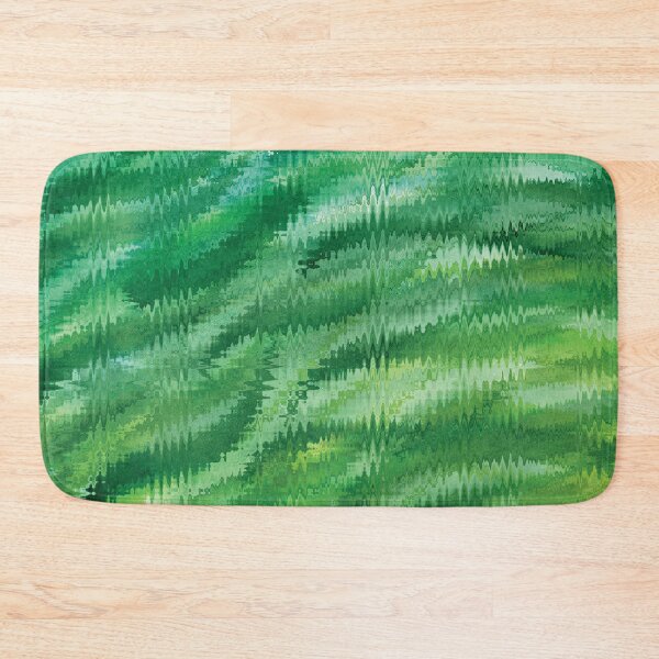 Item preview, Ondas verdes en zigzag designed and sold by Alexandria Levin.