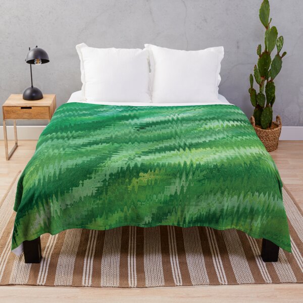 Item preview, Ondas verdes en zigzag designed and sold by Alexandria Levin.