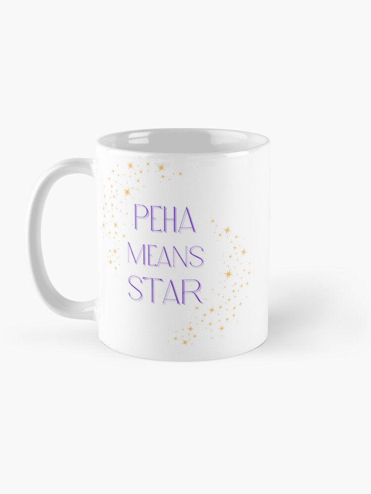 Thumbnail 3 of 6, Coffee Mug, Peha Means Star designed and sold by FamiliarBeings.