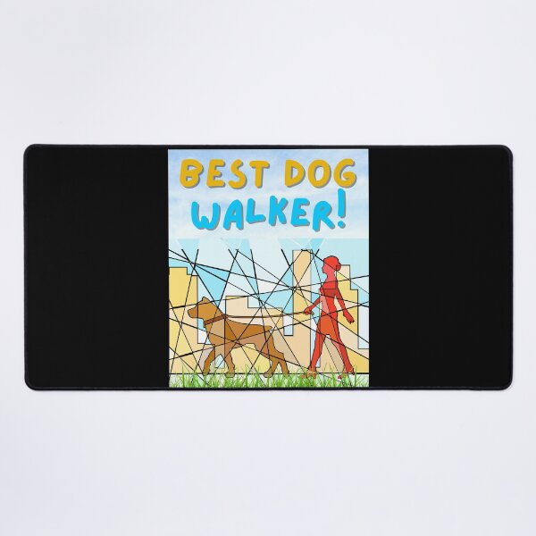 Item preview, Best Dog Walker: Fun and Proud Pet Lover Design designed and sold by GusiaTreasures.