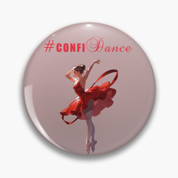 Item preview, CONFIDANCE BALLET RED DRESS DANCER designed and sold by La Loca.