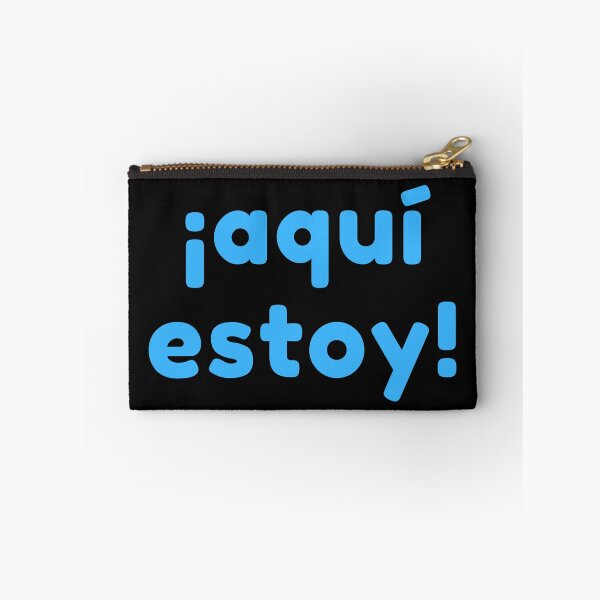 Item preview, ¡aquí estoy! Blue designed and sold by SyTcreations.