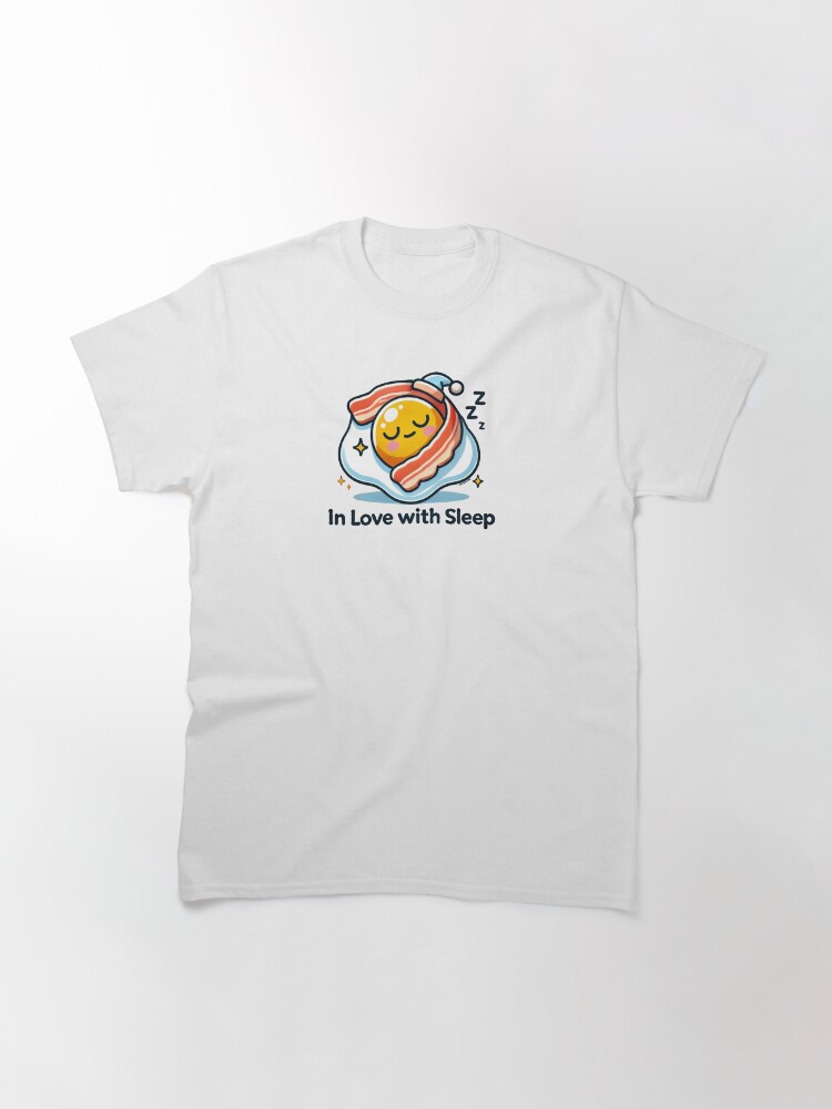 Thumbnail 3 of 7, Classic T-Shirt, In Love with Sleep designed and sold by zeeteezofficial.