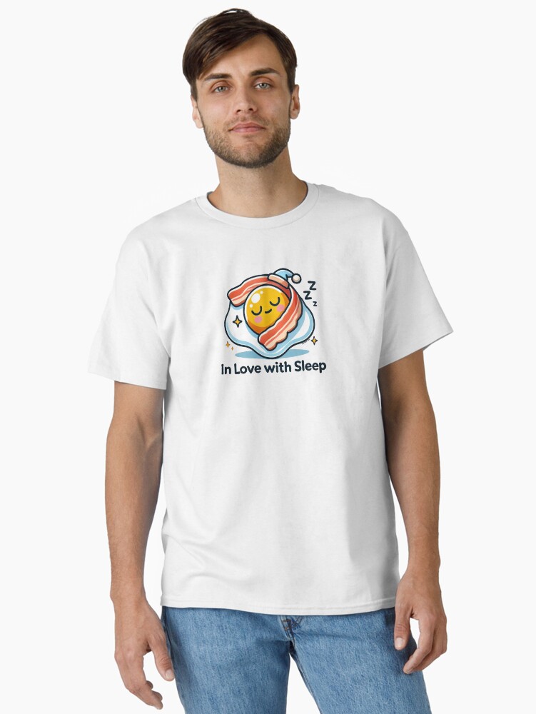 Thumbnail 1 of 7, Classic T-Shirt, In Love with Sleep designed and sold by zeeteezofficial.