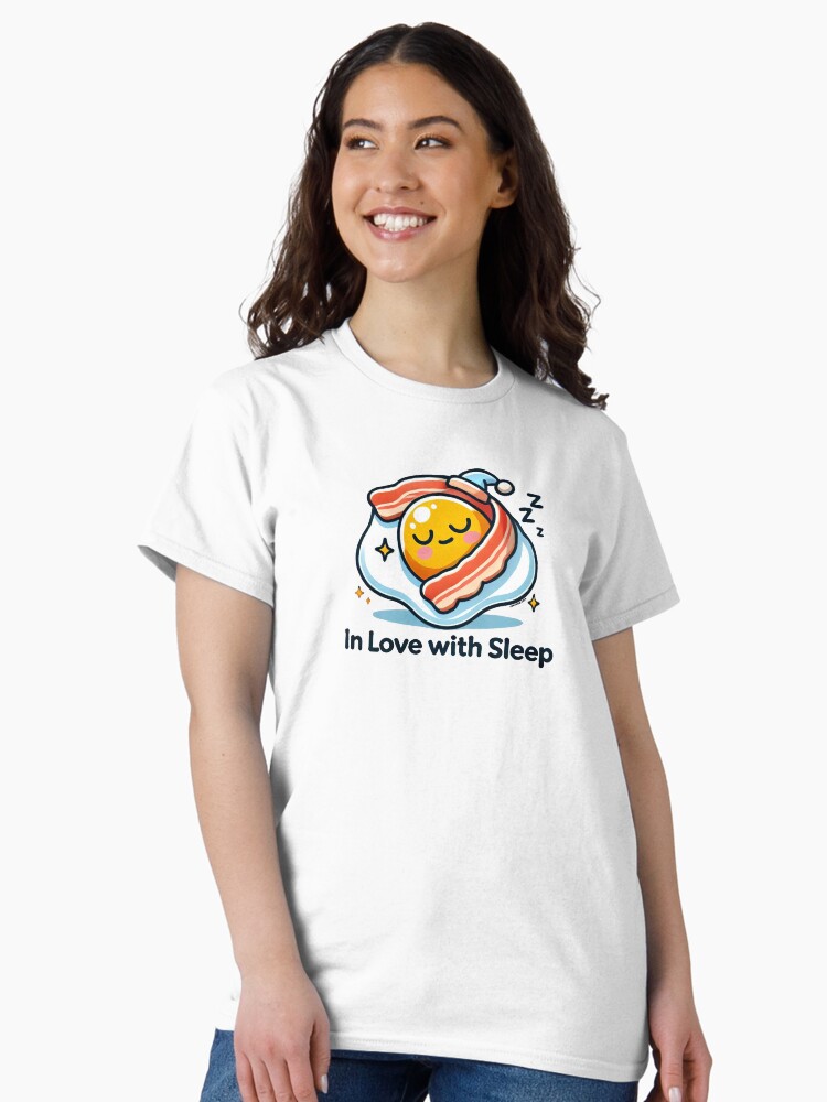 Thumbnail 2 of 7, Classic T-Shirt, In Love with Sleep designed and sold by zeeteezofficial.