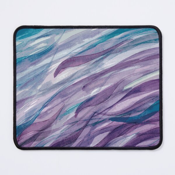 Item preview, Plum Waves Turquoise Sea designed and sold by Alexandria Levin.