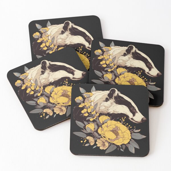 Item preview, badger designed and sold by MendaciousMina.