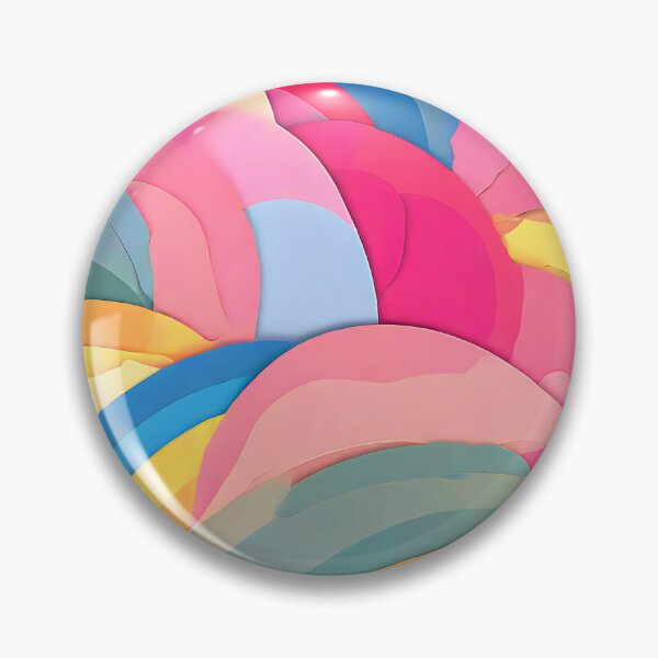 Item preview, Pastel rainbow overlapping circles for a whimsical, lighthearted designed and sold by Tchoice.